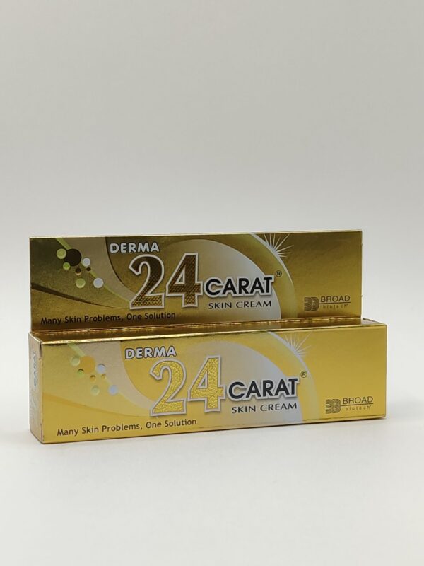 Лечебный универсальный крем для лица и тела derma 24 carat skin cream. 24 гр