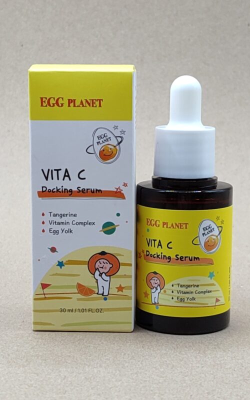Cыворотка для лица с витамином с (daeng gi meo ri) egg planet docking serum vita c. 30мл