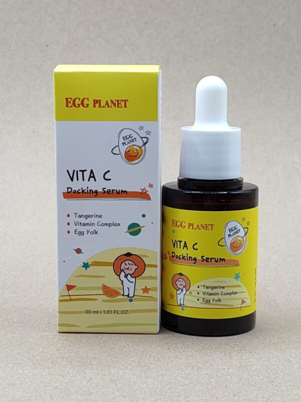 Cыворотка для лица с витамином с (daeng gi meo ri) egg planet docking serum vita c. 30мл