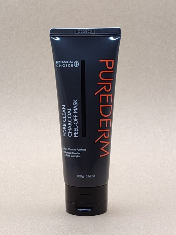 Маска-пленка для лица с древесным углем purederm pore clean charcoal peel-off mask. 100мл