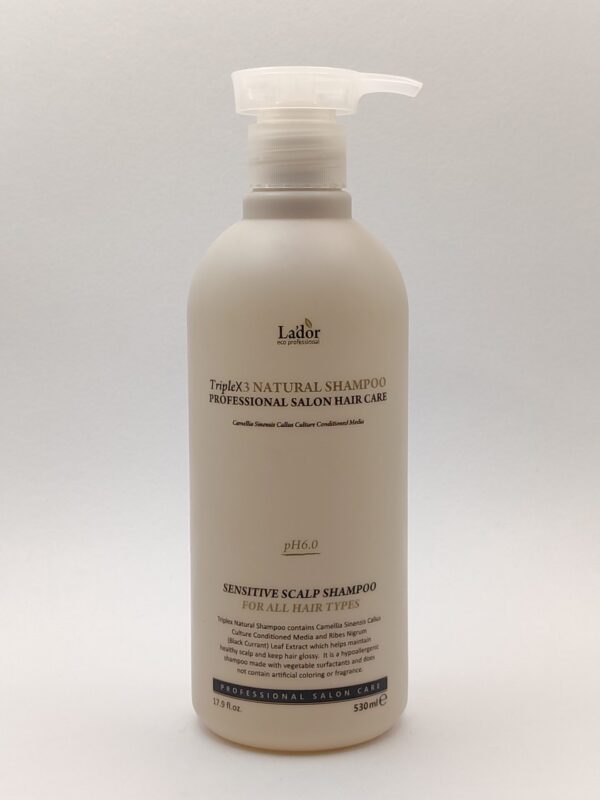 Беcсульфатный шампунь "la'dor" triplex natural shampoo 530 мл