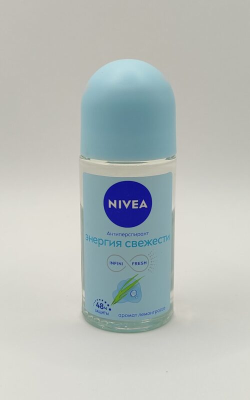 Дезодорант-антиперспирант шариковый nivea энергия свежести женский 50 мл
