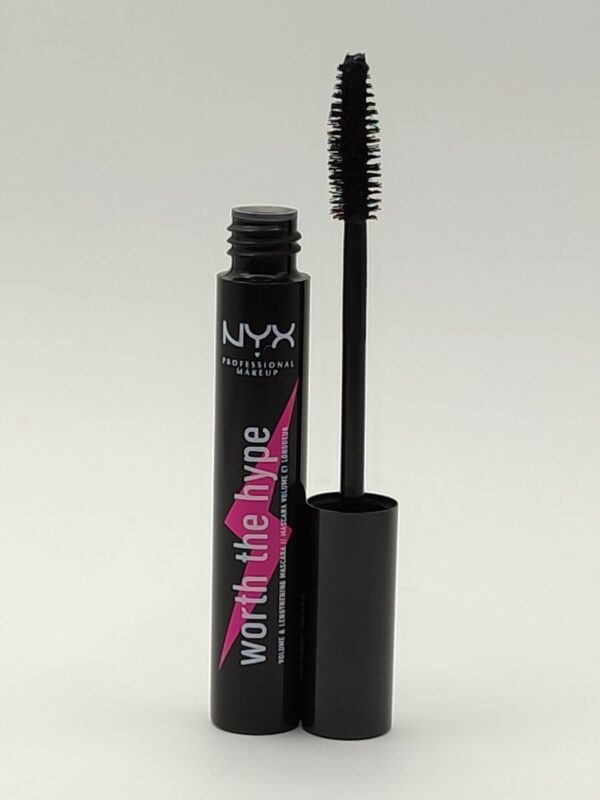 Тушь для ресниц nyx professional makeup worth the hype mascara 01 black 7 мл