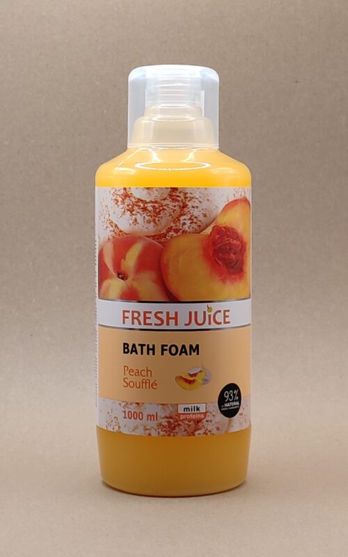 Пена для ванн fresh juice peach souffle персиковое суфле 1000 мл
