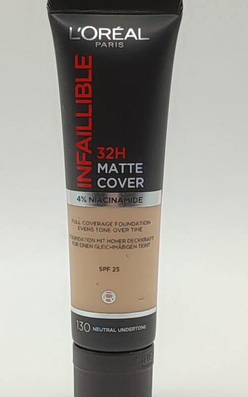 Тональный крем l’oreal paris infaillible 32h spf25 matte tube 130 true beige 30 мл