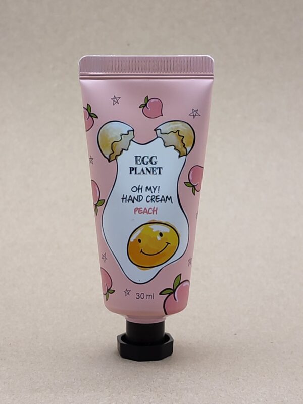Крем для рук с ароматом персика daeng gi meo ri egg planet oh my hand cream peach. 30мл