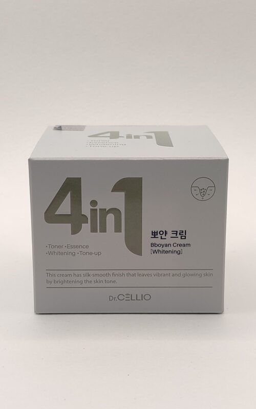 Отбеливающий крем для лица с ниацинамидом 4в1 dr.cellio bboyan cream whitening. 70 мл