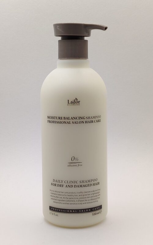 Шампунь для сухих и ломких волос без силикона «la’dor» moisture balancing shampoo. 530мл