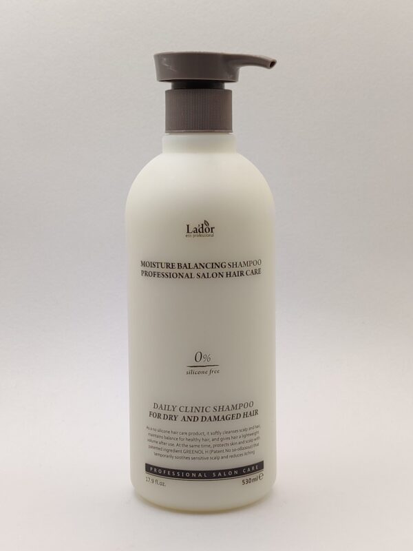 Шампунь для сухих и ломких волос без силикона "la'dor" moisture balancing shampoo. 530мл