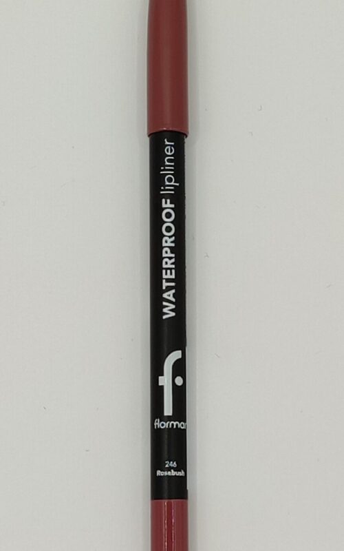 Карандаш для губ flormar waterproof lipliner rosebush водостойкий 246 розовый куст