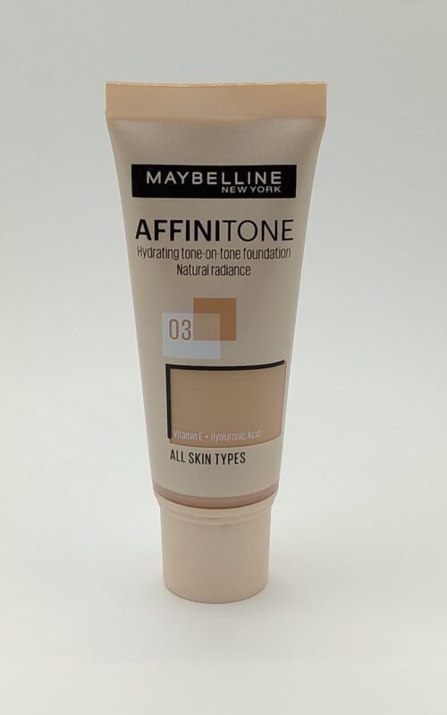 Тональный крем maybelline new york affinitone совершенный тон №03 светло-бежевый 30 мл