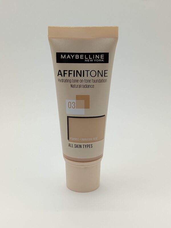 Тональный крем maybelline new york affinitone совершенный тон №03 светло-бежевый 30 мл