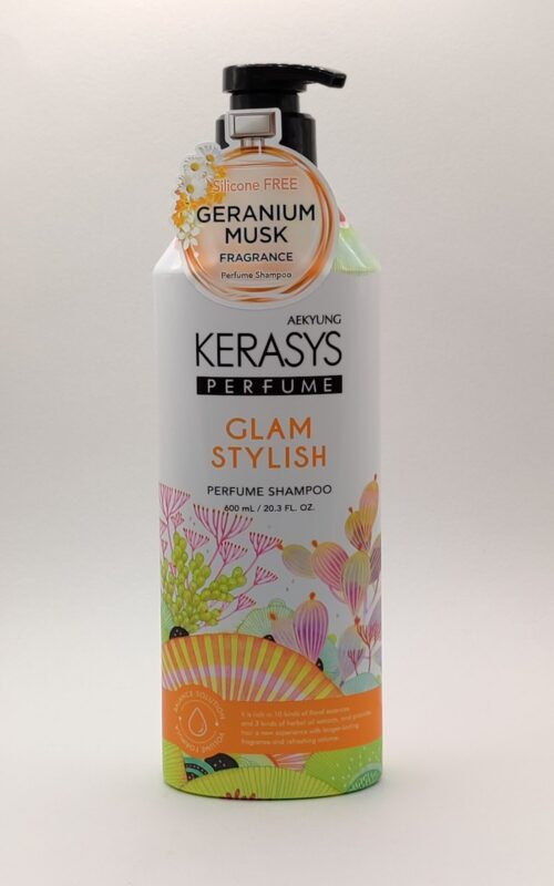 Парфюмированный шампунь для волос «kerasys» glam stylish. 600 мл