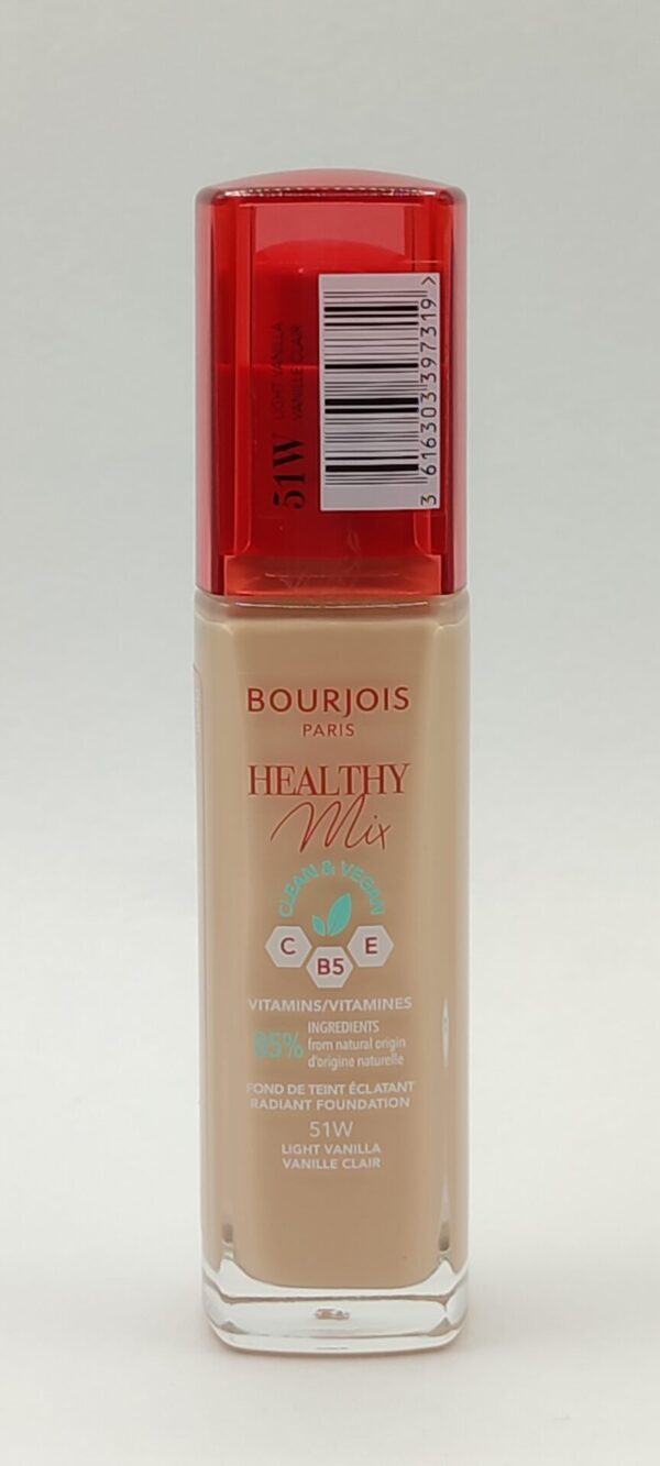 Тональный крем витаминизированный bourgois healthy mix №51