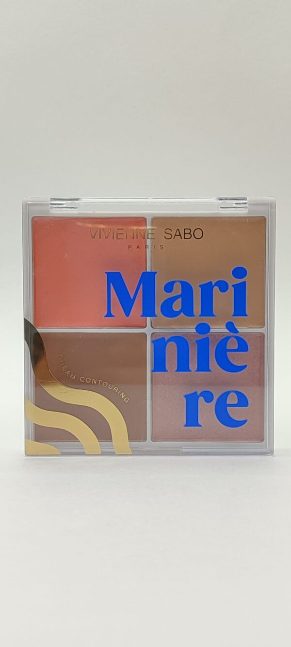 Палетка для скульптурирования лица vivienne sabo mariniere кремовая 01