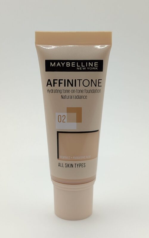 Тональный крем maybelline new york affinitone совершенный тон №02 слоновая кость 30 мл