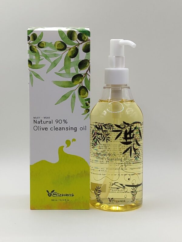 Гидрофильное масло elizavecca natural 90% olive 300мл