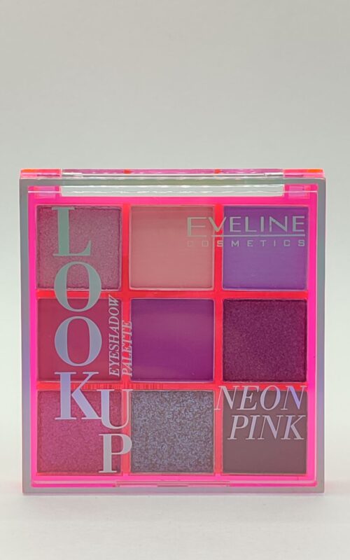 Палетка теней для век eveline cosmetics look up сатиновые neon pink 10.8 г