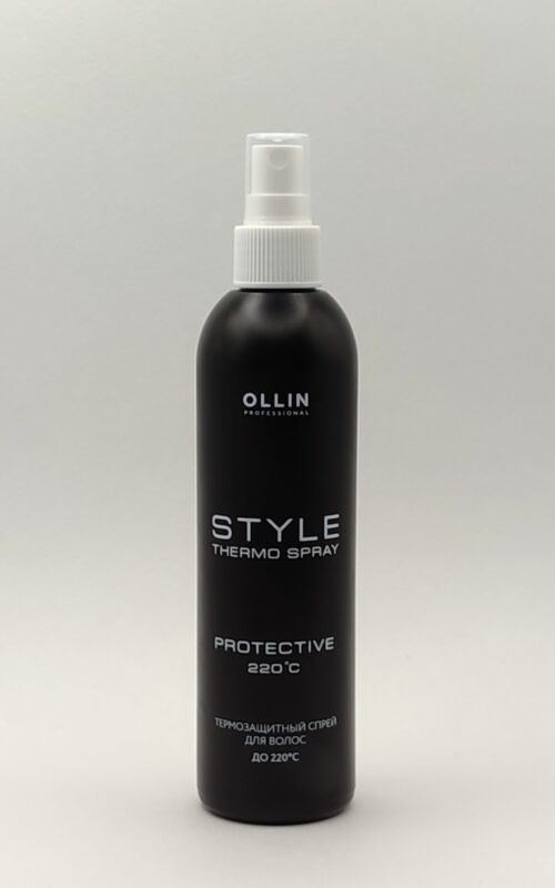 Термозащитный спрей для волос 220 ollin style thermo spray protective 220/ 250мл