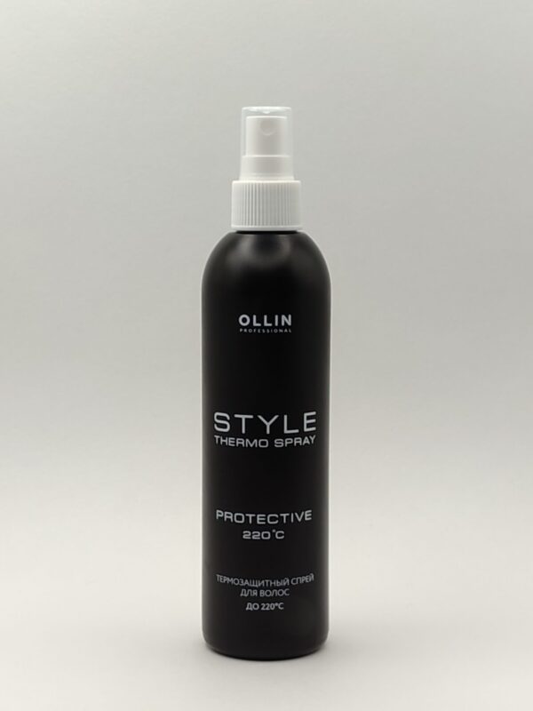 Термозащитный спрей для волос 220 ollin style thermo spray protective 220/ 250мл