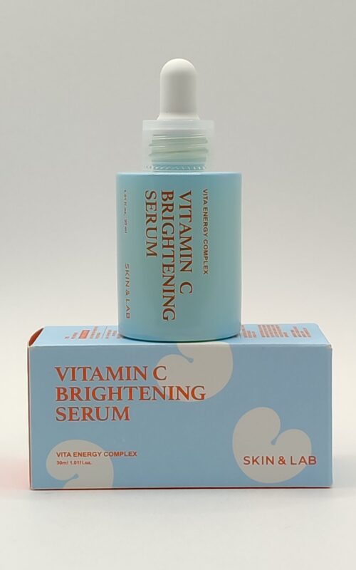 Осветляющая сыворотка с витамином c skin&lab vitamin c brightening serum. 30мл