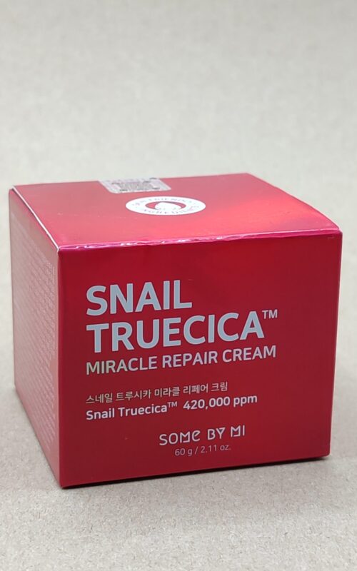 Восстанавливающий крем для проблемной кожи лица some by mi snail truecica miracle repair cream 60мл