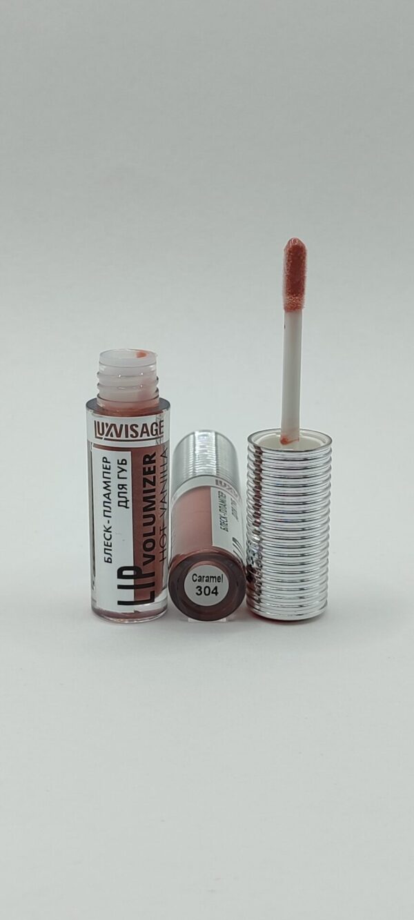 Блеск-плампер для увеличения объема губ luxvisage lip volumizer hot vanilla 304