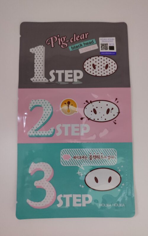 Трёхэтапный набор для удаления черных точек holika holika pig nose clear black head 3-step kit