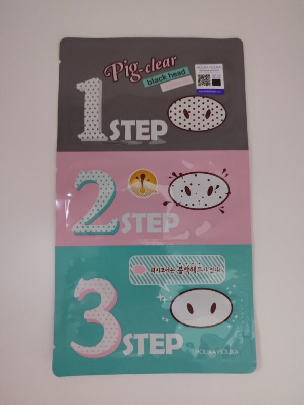Трёхэтапный набор для удаления черных точек holika holika pig nose clear black head 3-step kit