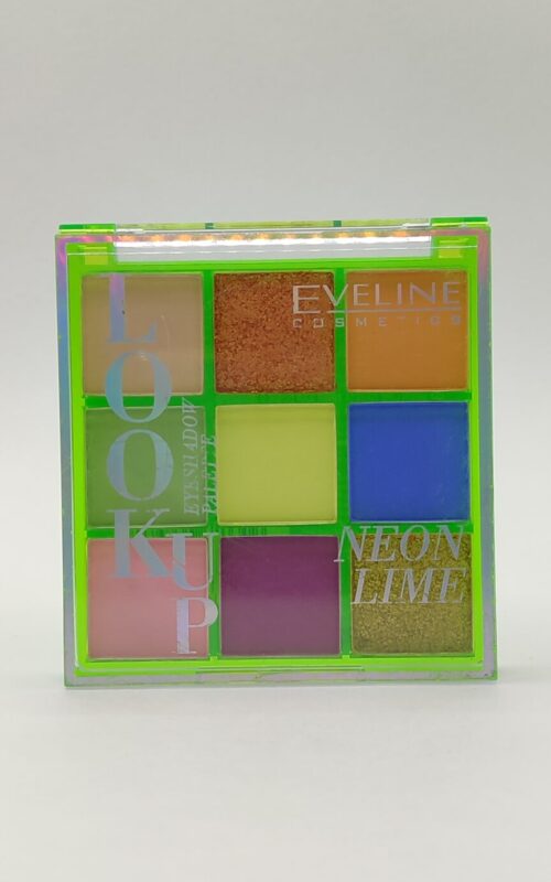 Палетка теней для век eveline cosmetics look up сатиновые neon lime 10.8 г