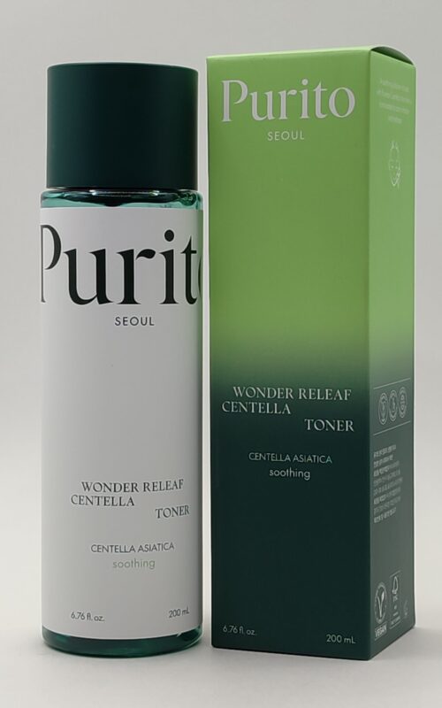 Бесспиртовый успокаивающий тонер с центеллой азиатской  centella green level calming toner. 200мл