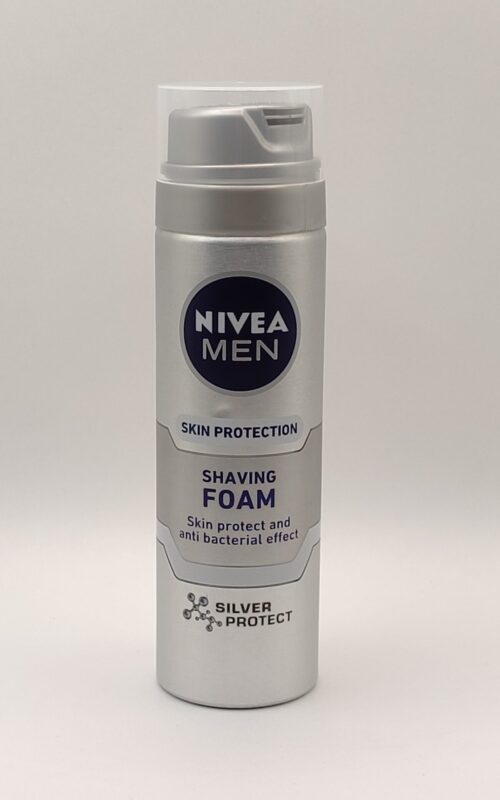 Пена для бритья nivea men серебряная защита с ионами серебра 200 мл