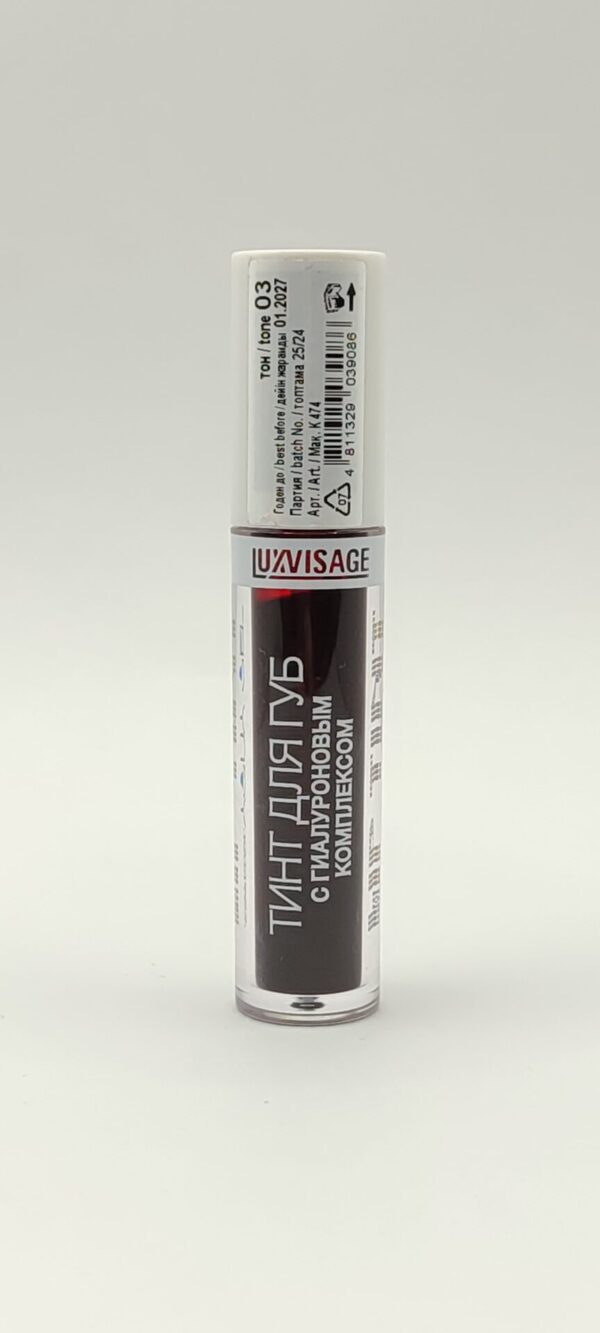 Тинт для губ luxvisage lip tint aqua gel, 3.5 гр, 03