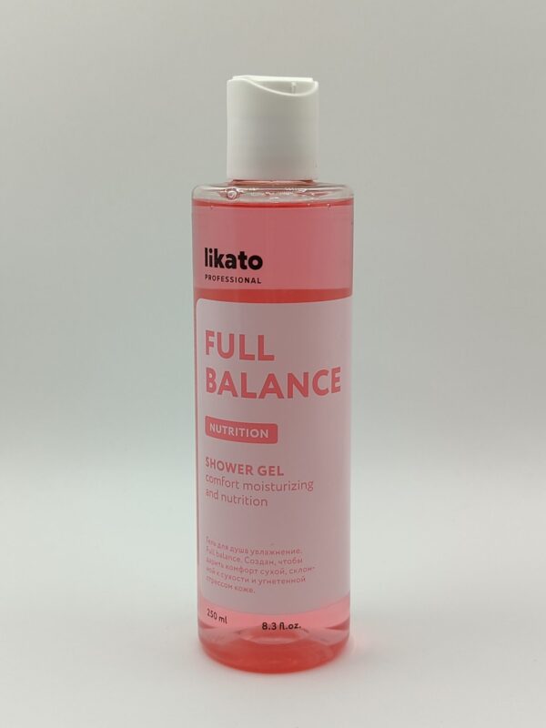 Гель-флюид для душа full balance, likato, 250 мл