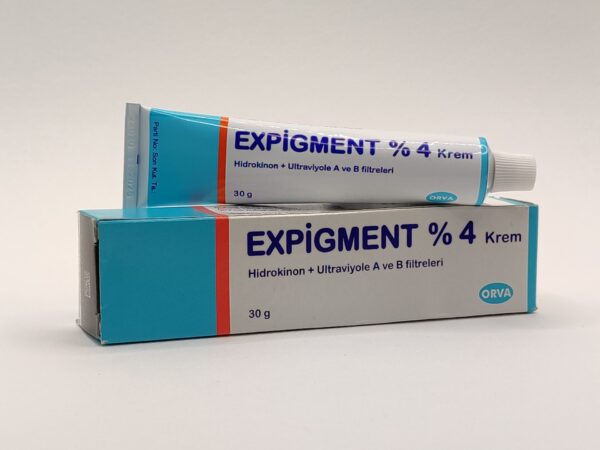 Крем для лица expigment 4% для отбеливания пигментных пятен и веснушек. 30мл