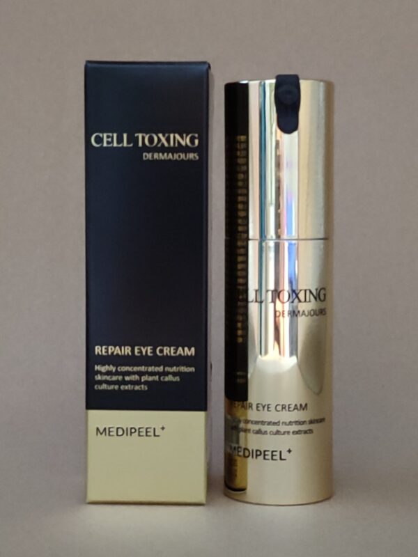 Укрепляющий крем для век со стволовыми клетками medi-peel cell toxing dermajours repair eye cream. 30мл