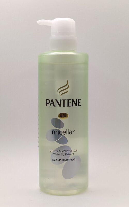 Мицеллярный шампунь «детокс и увлажнение» «pantene» micellar shampoo. 530 мл