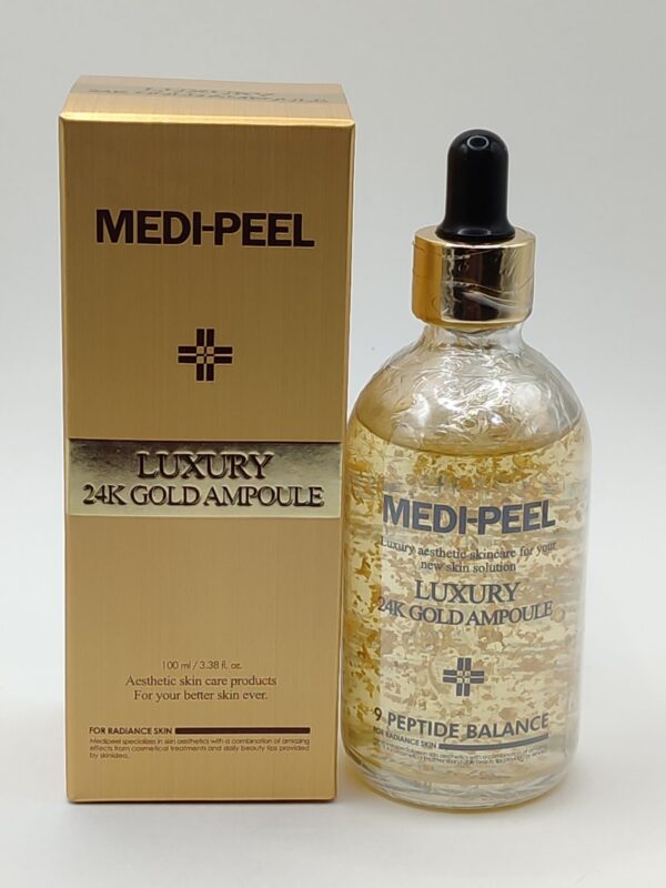 Ампульная сыворотка для лица с золотом MEDI-PEEL Luxury 24K Gold Ampoule. 100мл