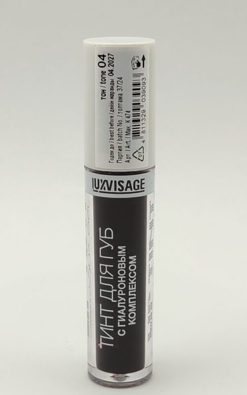 Тинт для губ luxvisage lip tint aqua gel, 3.5 гр, 04