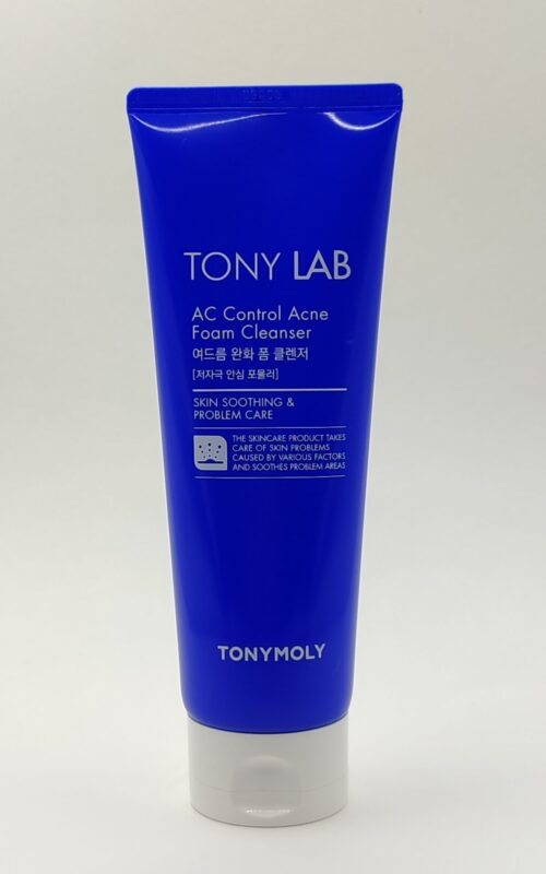 Пенка для умывания tony moly tony lab ac control bubble foam cleanser. 150мл