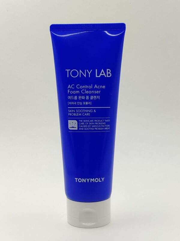 Пенка для умывания tony moly tony lab ac control bubble foam cleanser. 150мл