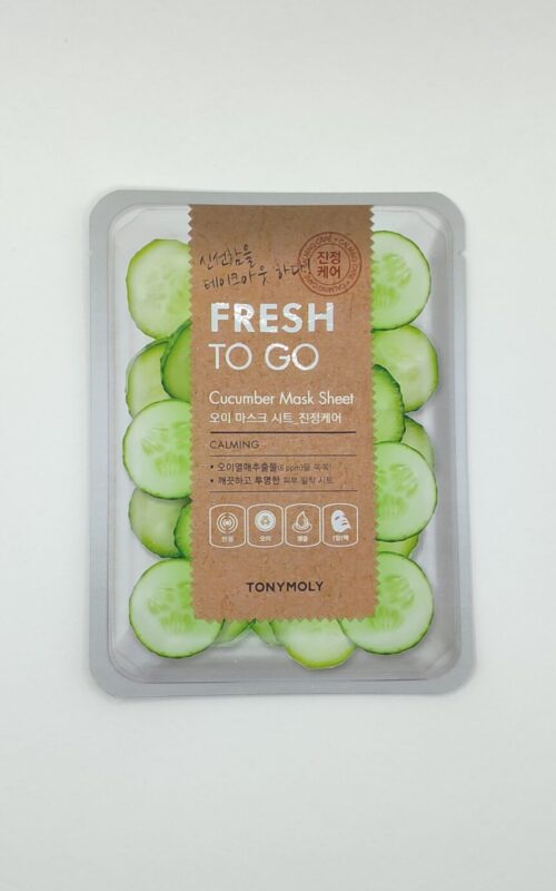 Тканевая маска для лица tony moly fresh to go cucumber mask sheet