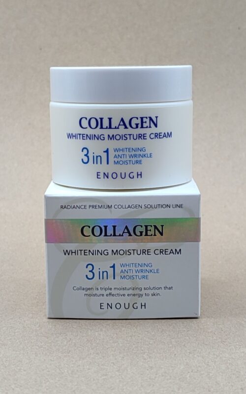 Осветляющий крем с коллагеном 3 в 1 enough collagen whitening moisture cream 3 in 1. 50мл