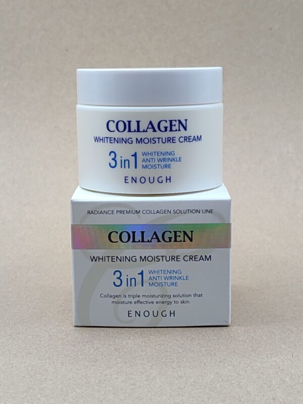 Осветляющий крем с коллагеном 3 в 1 enough collagen whitening moisture cream 3 in 1. 50мл