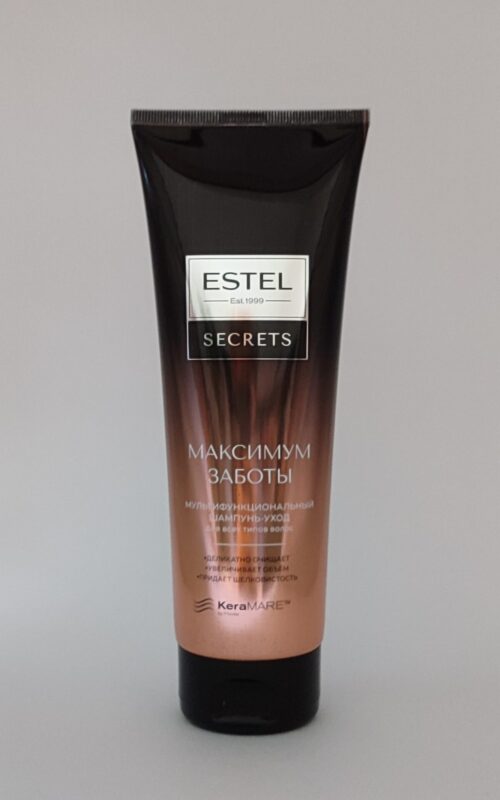 Мультифункциональный шампунь-уход «estel secrets» максимум заботы. 250 мл