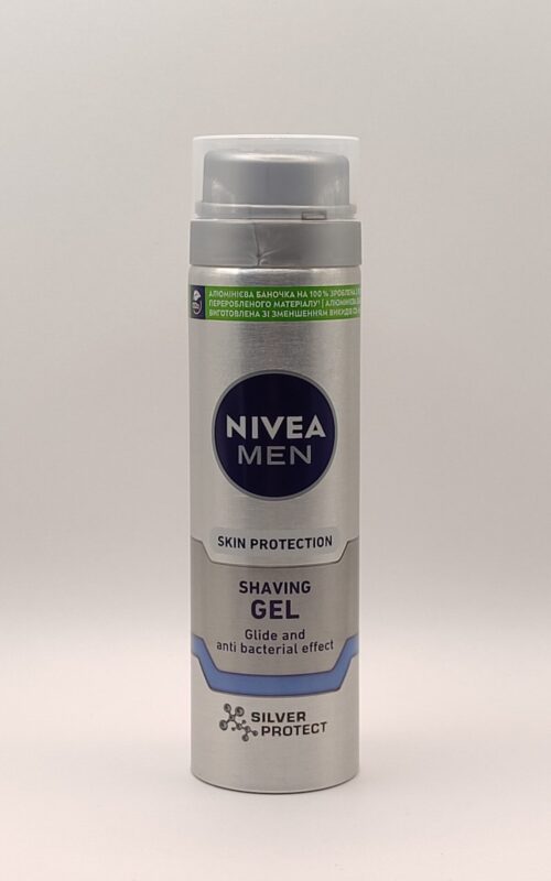 Гель для бритья nivea men серебряная защита 200 мл