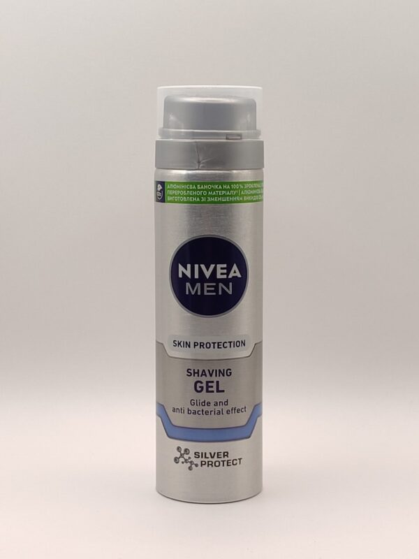 Гель для бритья nivea men серебряная защита 200 мл
