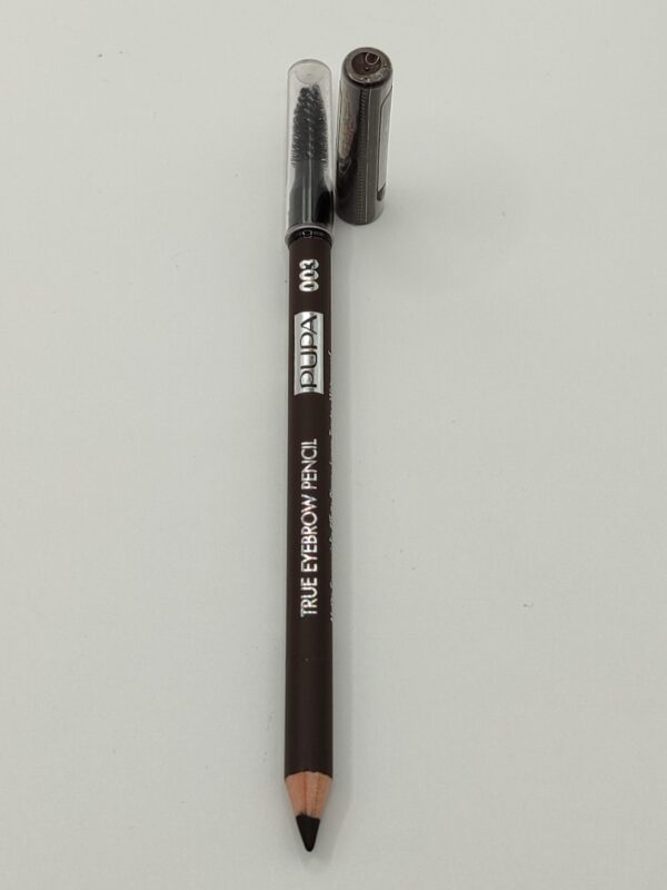 Карандаш для бровей pupa true eyebrow pencil тон 003 темно-коричневый