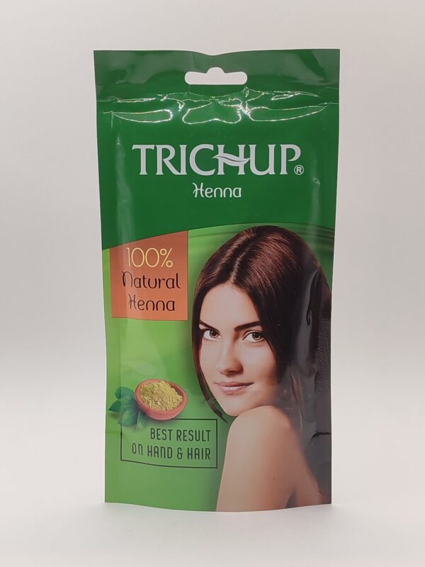 Хна для волос натуральная henna trichup. 100гр