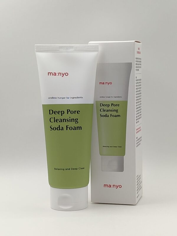 Пенка с содой для глубокого очищения пор manyo deep pore cleansing soda foam. 150мл